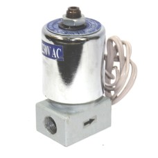 Solenoid Valve Pneumatic Single Round Coil Direct Acting Aluminum Body